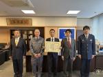 優秀安全運転事業所表彰をいただきました❢